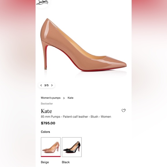 Christian Louboutin pumps ￼
Size 38.5 - Picture 10 of 11